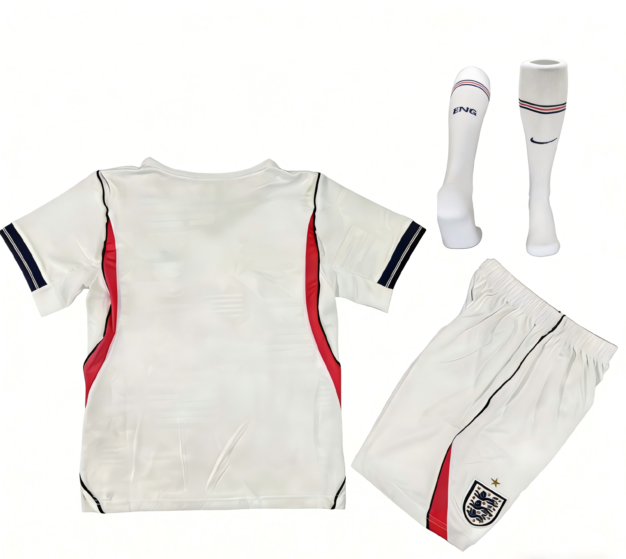 Kids England Home Jersey Full Kit World Cup 2026