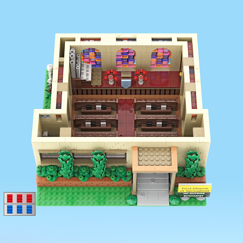 MOC 148028 - Springfield Church