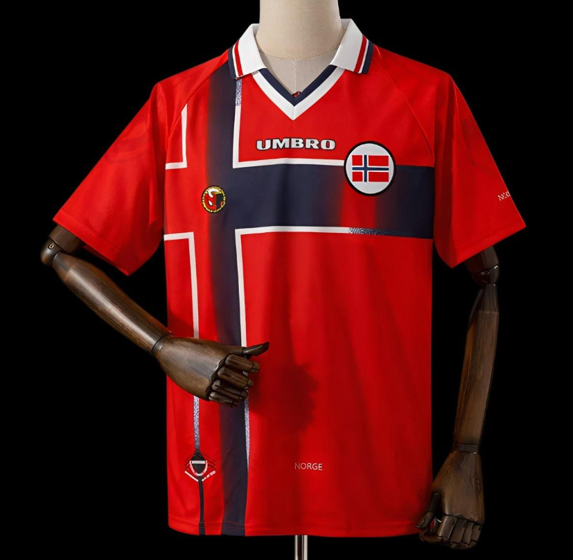 Retro 1997 Norway Home Jersey S-XXL
