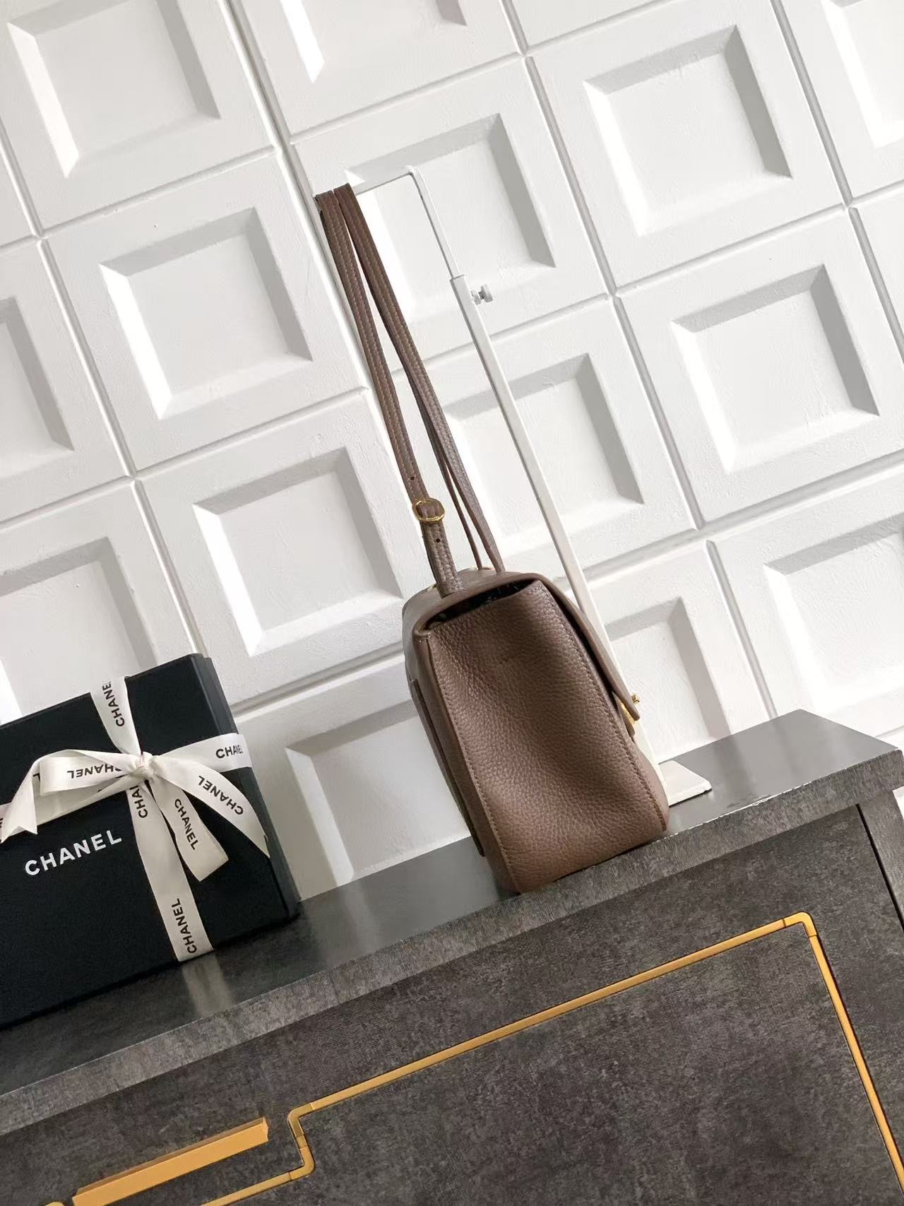 Chanel Souplissimo series flap underarm bag