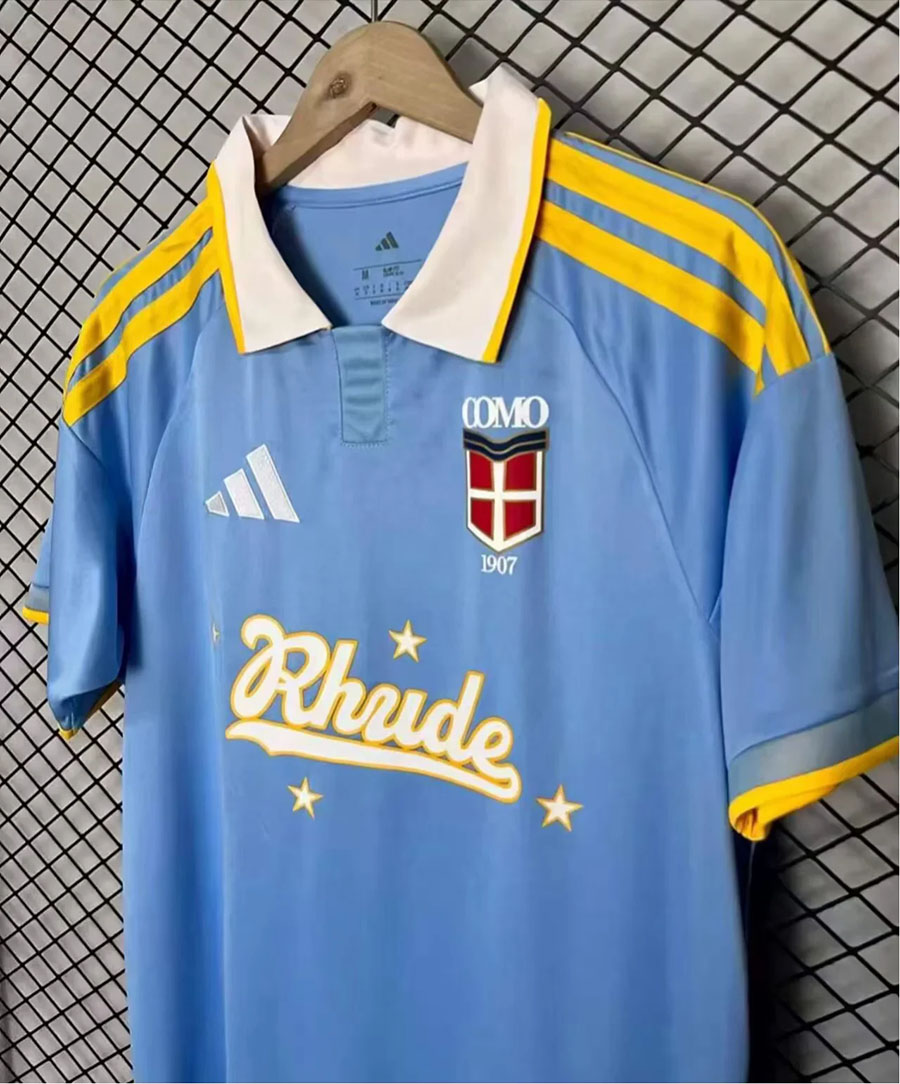 Como 1907 x RHUDE x Adidas Fourth Jersey