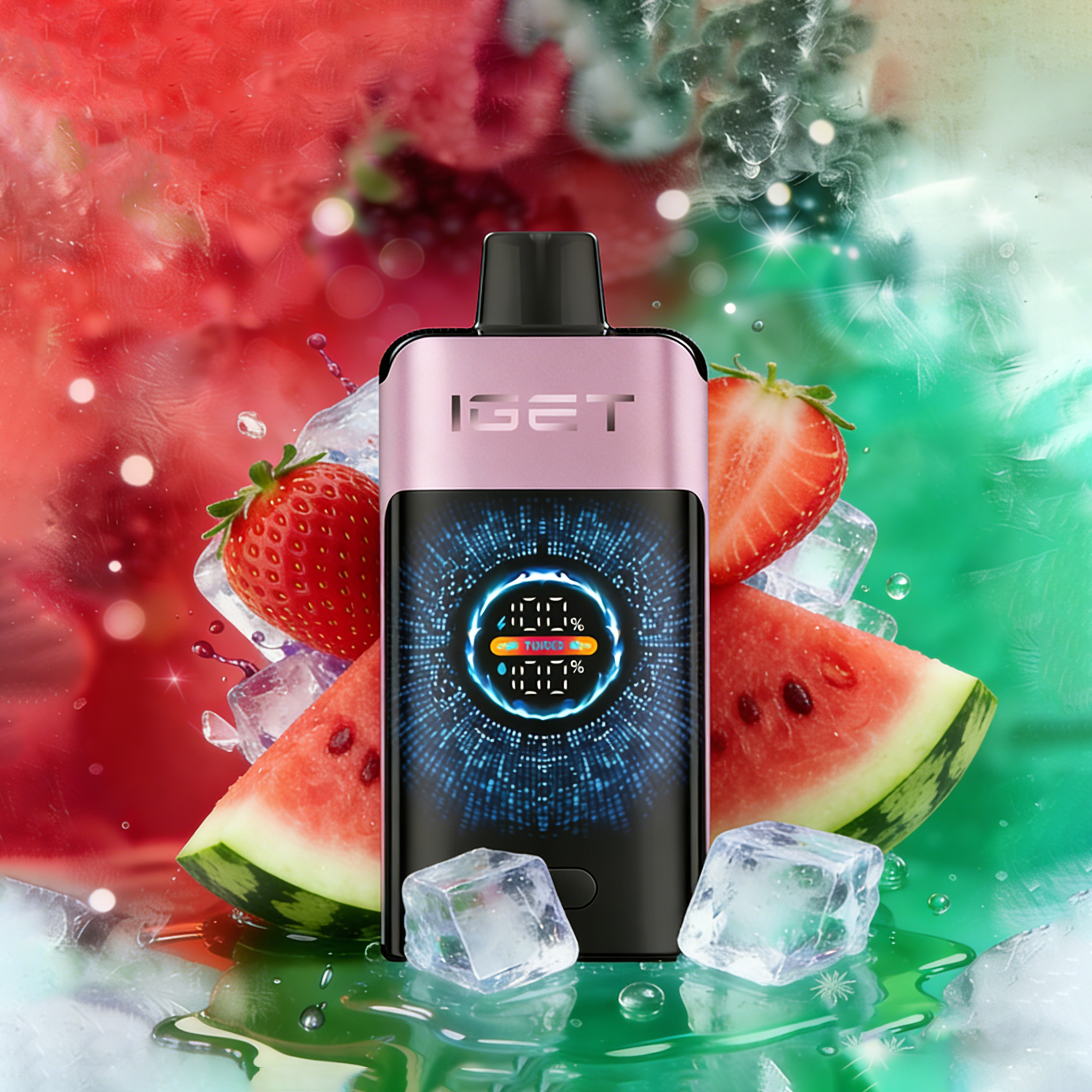 IGET ONE-Strawberry Watermelon Ice
