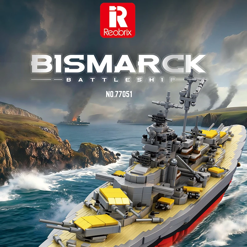 Reobrix 77051 - Bismarck Class Battleship