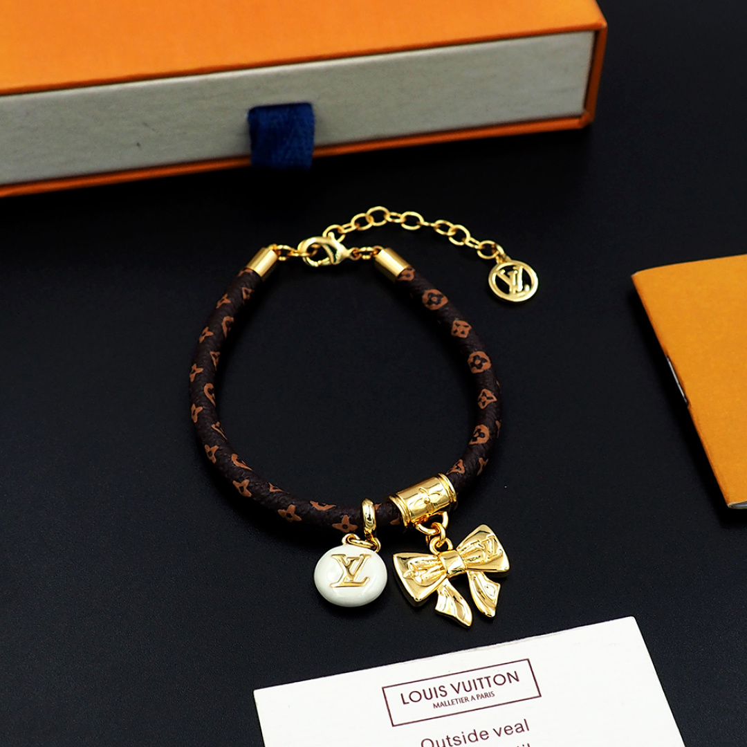 LV Monogram Charm Bracelet