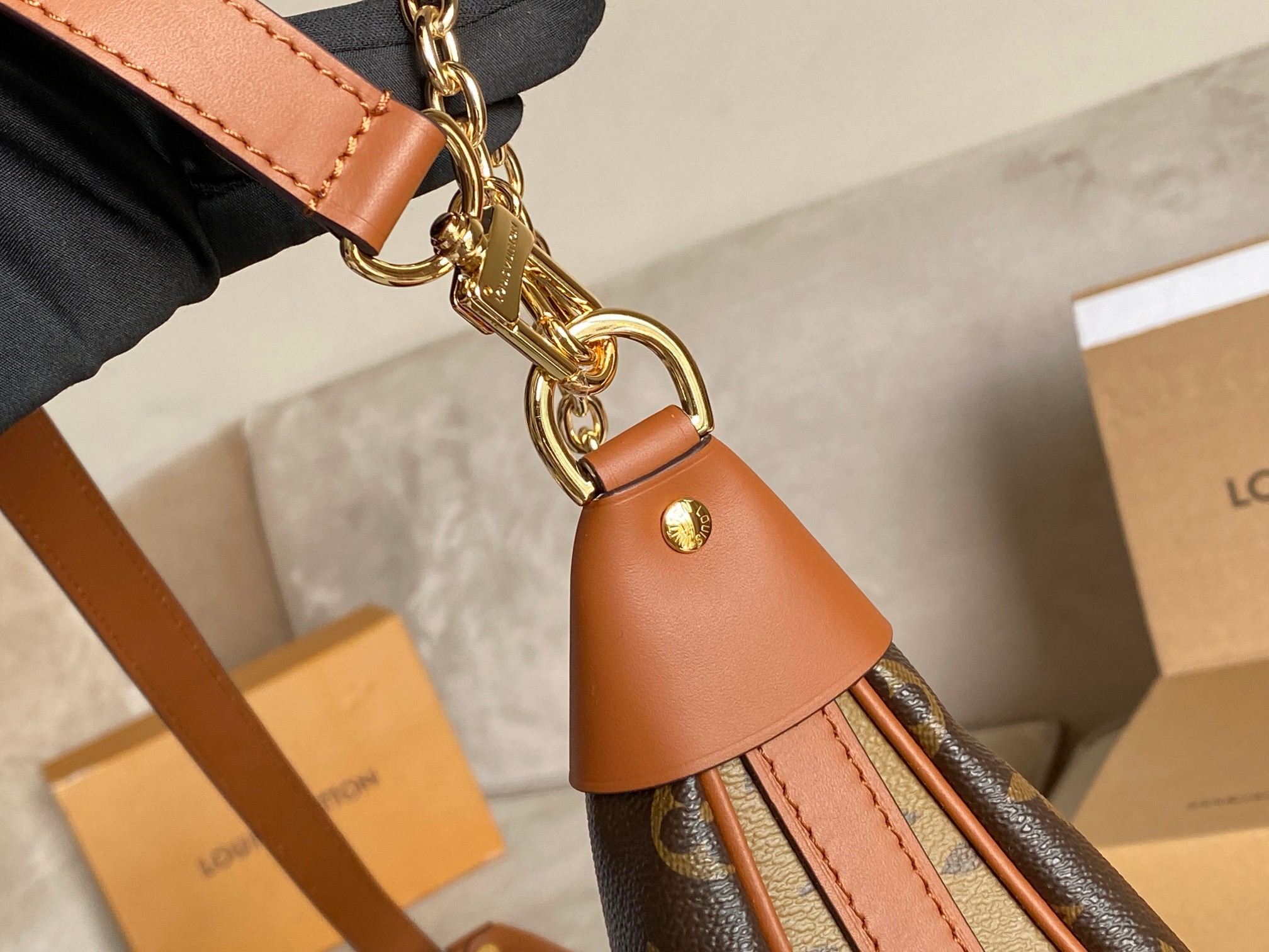 Louis Vuitton LV runway style moon shoulder bag crossbody bag
