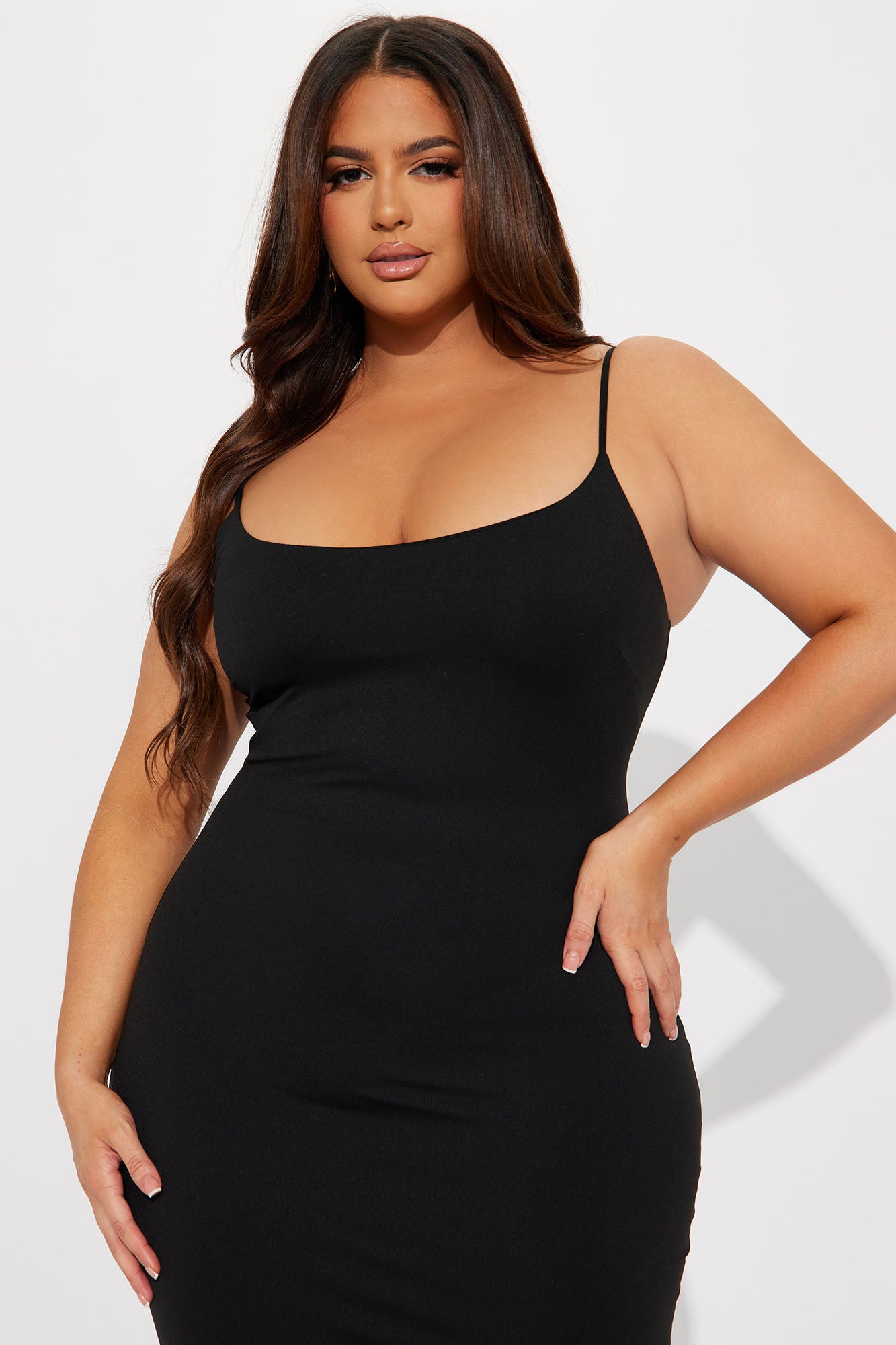 Weekends in Downtown Maxi Dress - Black