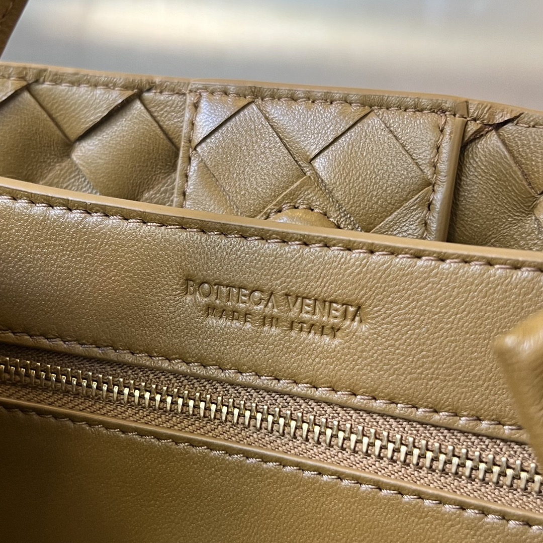 Bottega Veneta Andiamo Fashionable Old Money Style Handbag
