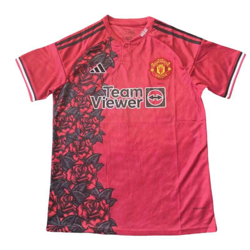 Manchester United red Rose Special Edition Football Shirt 2025-2026