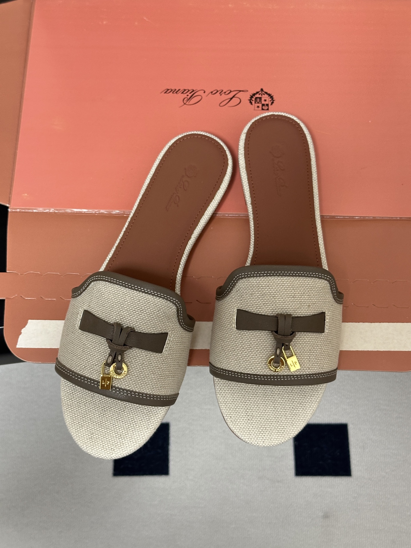 Loro Piana Women's Suede Flat Slides