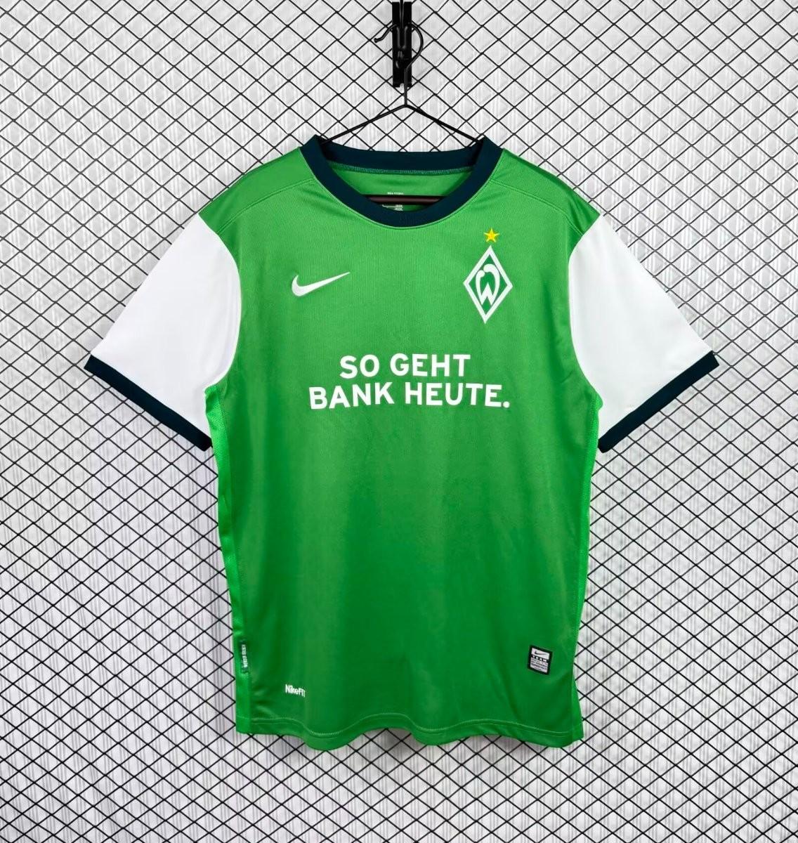 Retro 09/10 Werder Bremen Home Jersey S-2XL