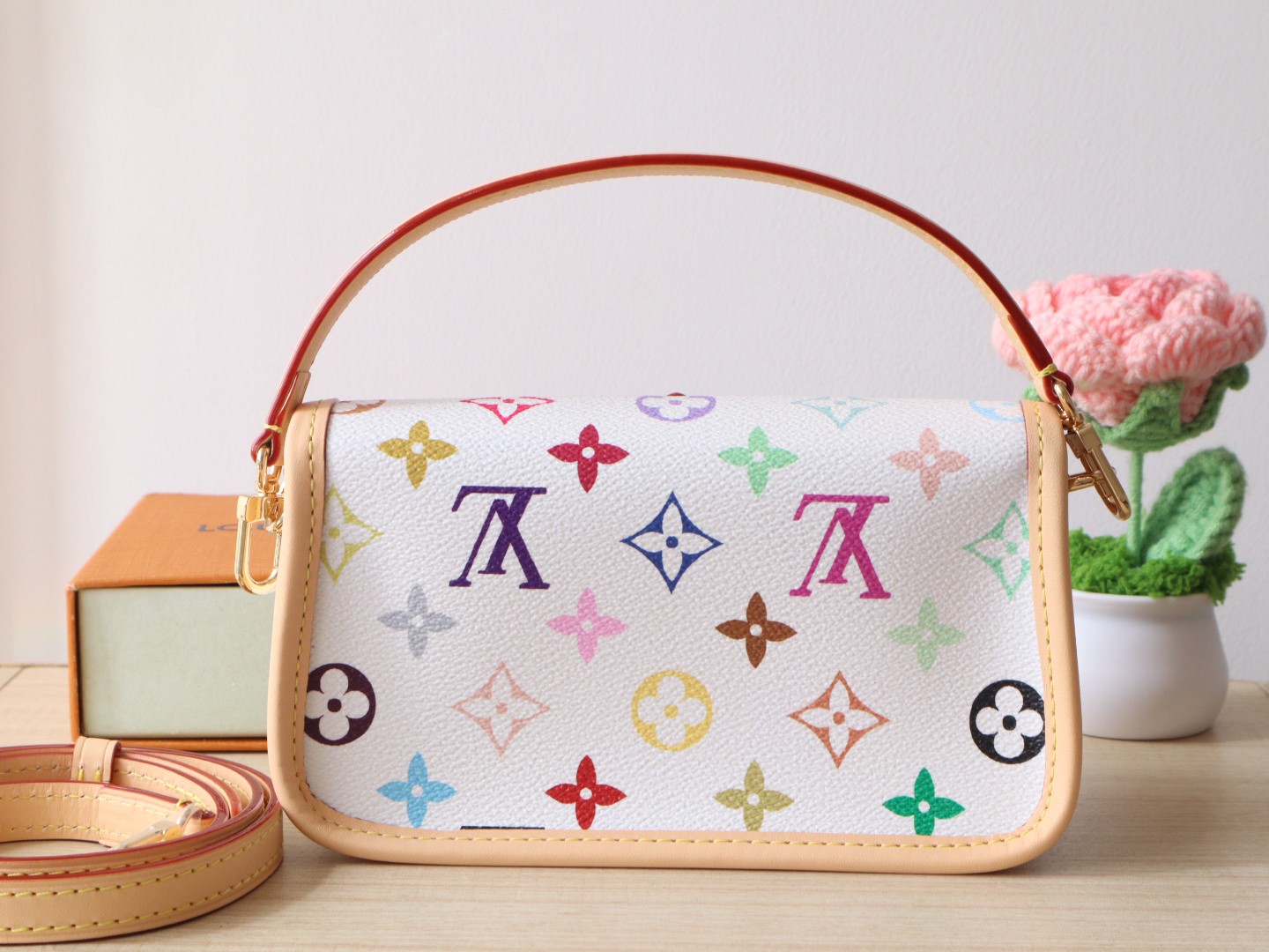 Louis Vuiton Bags LV x TM NANO DIANE Handbag