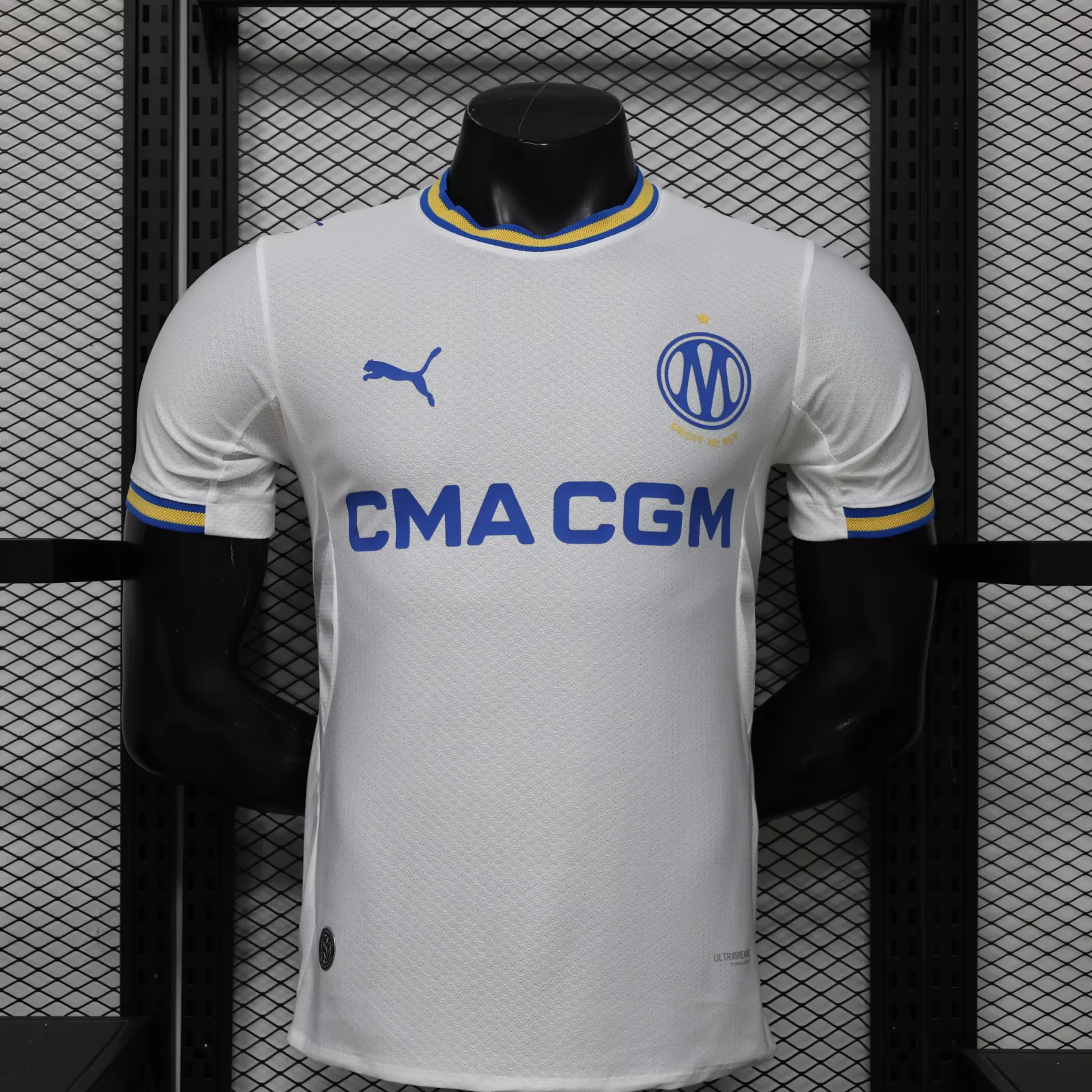 2026-27 Player Version Marseille White Football Shirt 1:1 Thai Quality