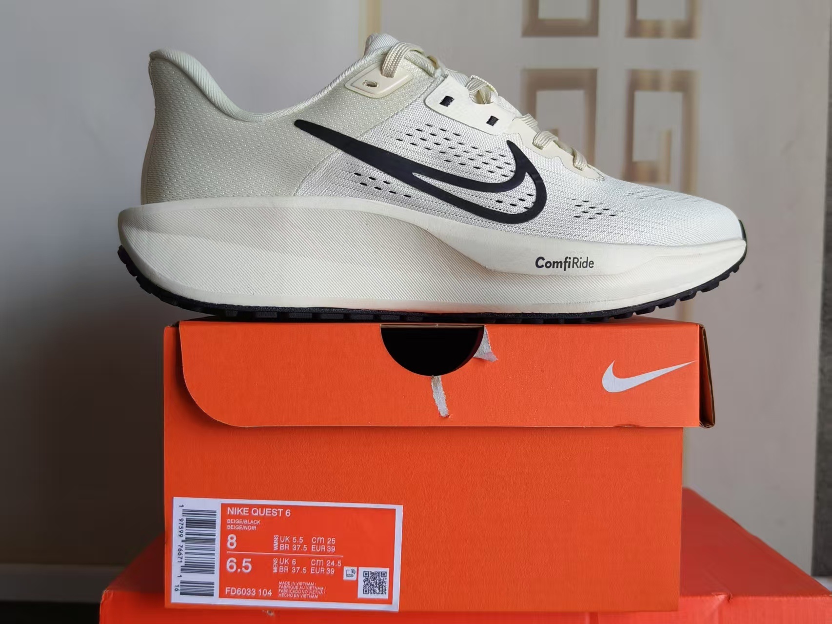 FD6033-104 US Men's Sizes6 to 11 in half sizes Beige Gen6 Shoes tianlong