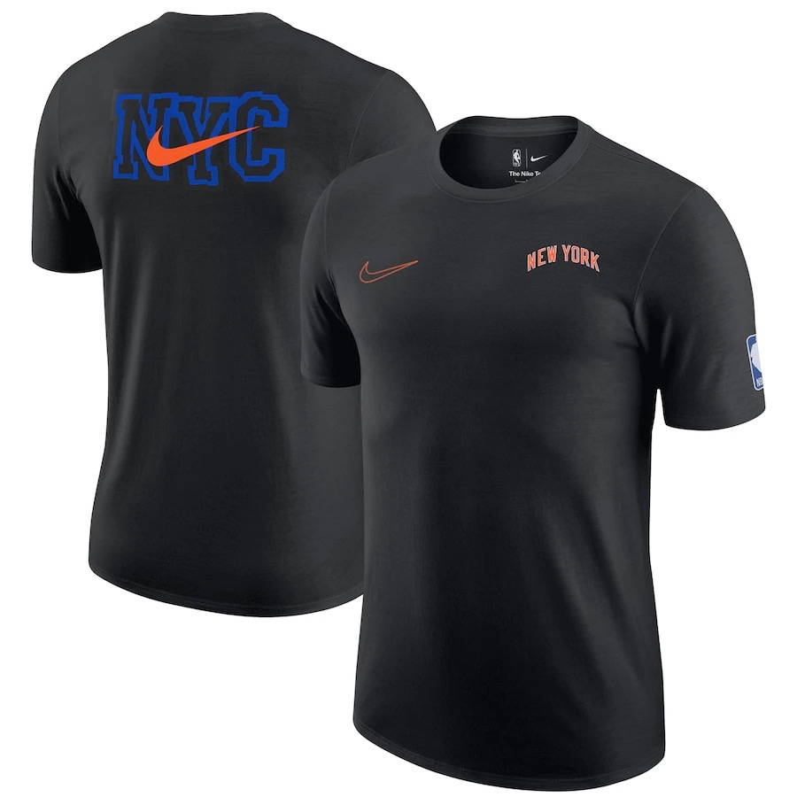 New York Knicks Casual T-shirt Black 2023