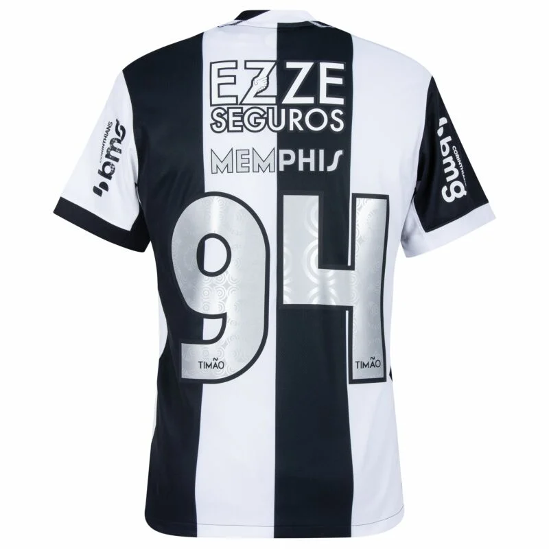Corinthians 3rd Memphis 94 Shirt incl. Full Sponsor Set 2024-2025  Player version / fans version  Non-Customize