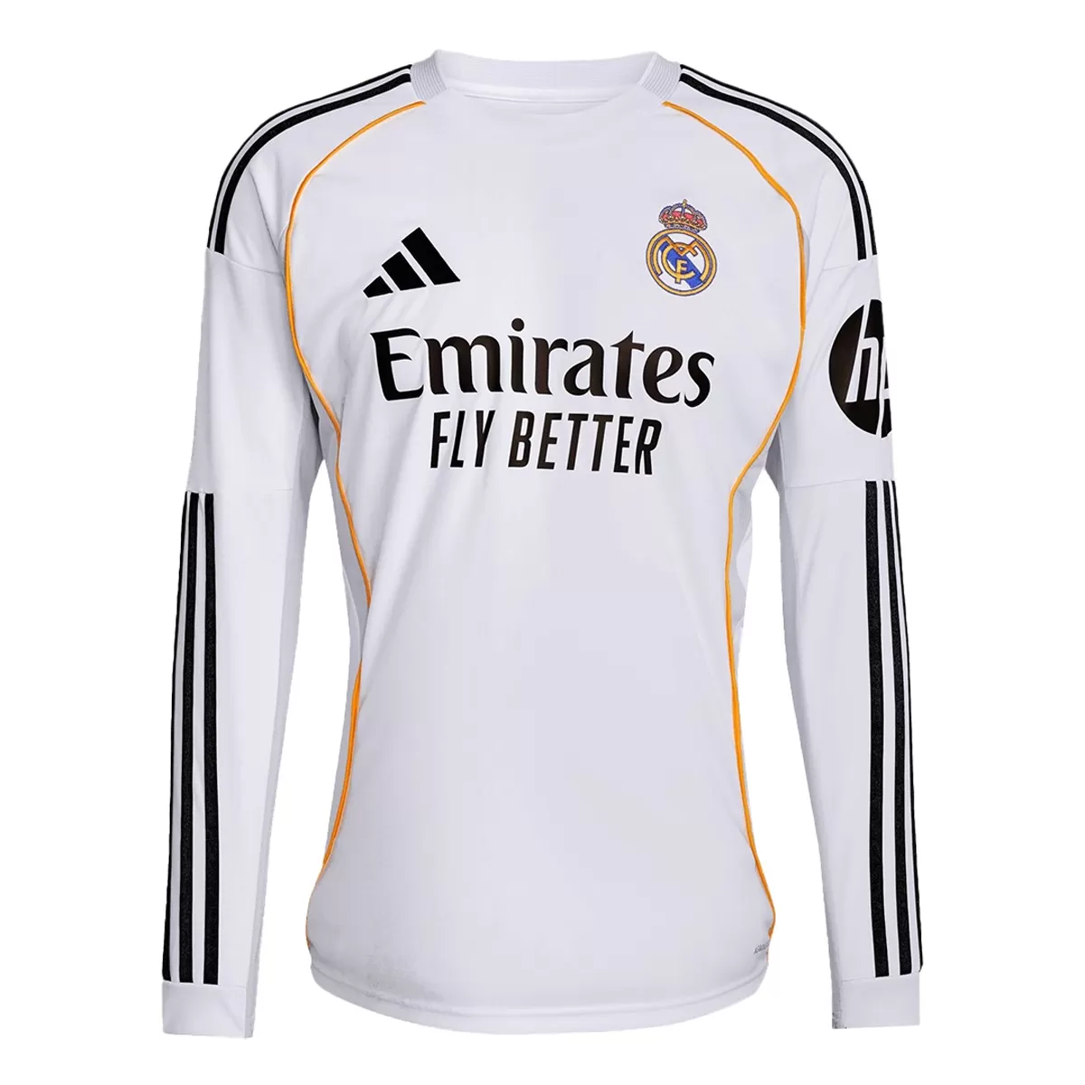 Real Madrid Home Long Sleeve Jersey 25/26