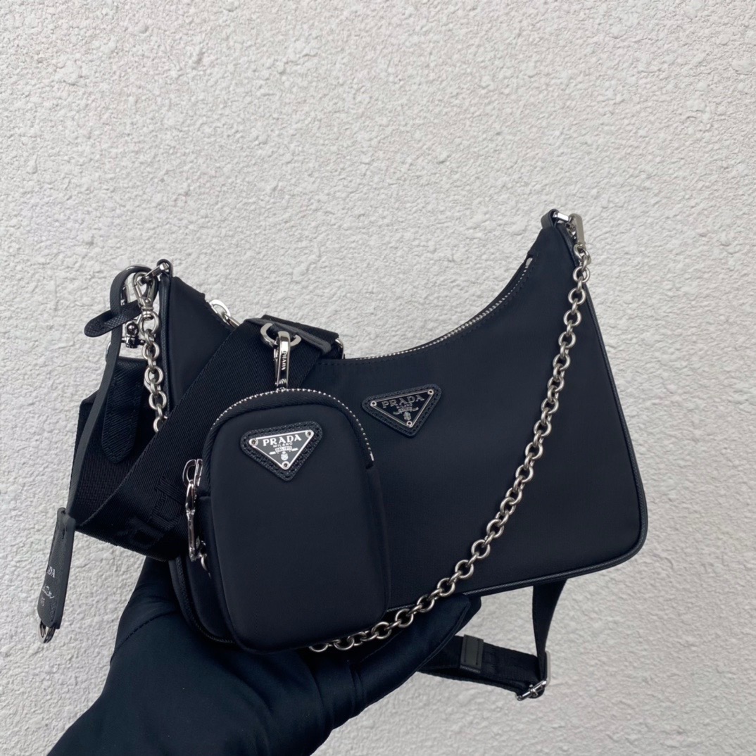 Prada Re-Edition 2005  Nylon 3-1 Handbag