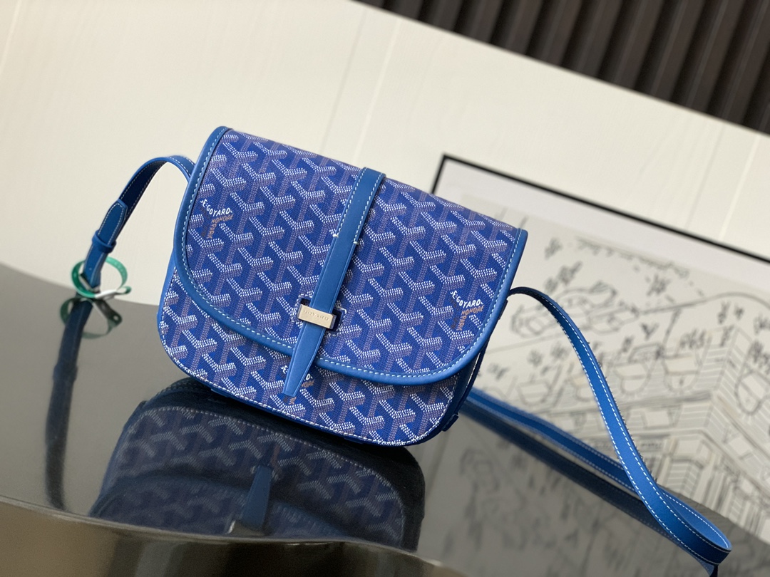 Goyard Belvedere PM Bag in Sky blue