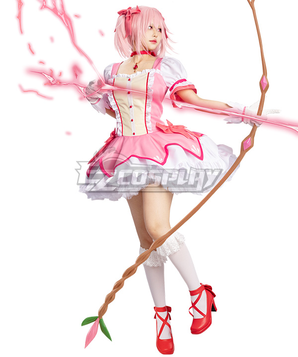 Puella Magi Madoka Magica Madoka Kaname Cosplay Costume - Premium Edition