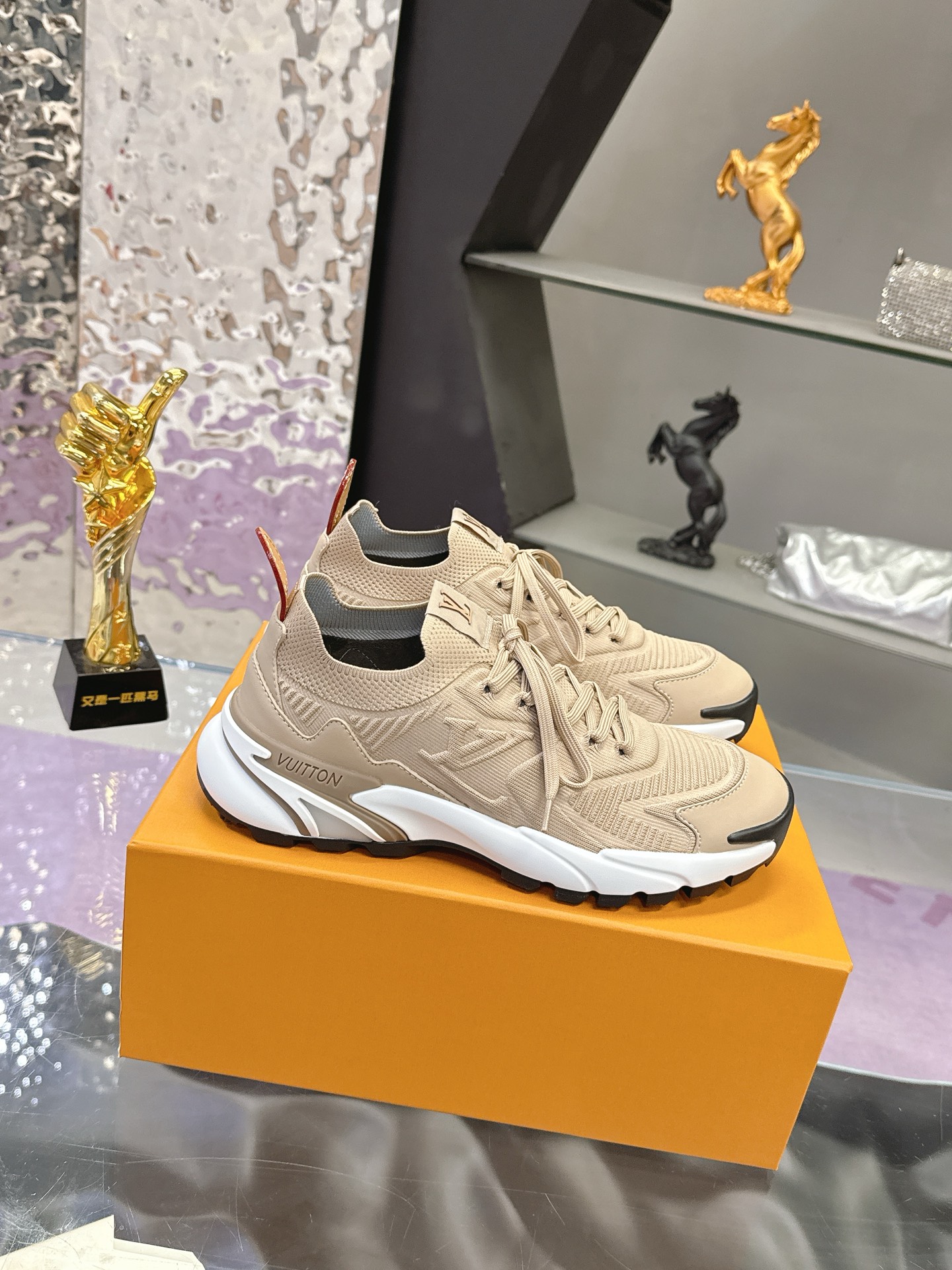 Louis Vuitton Men's LV Tatic Knit Sneaker