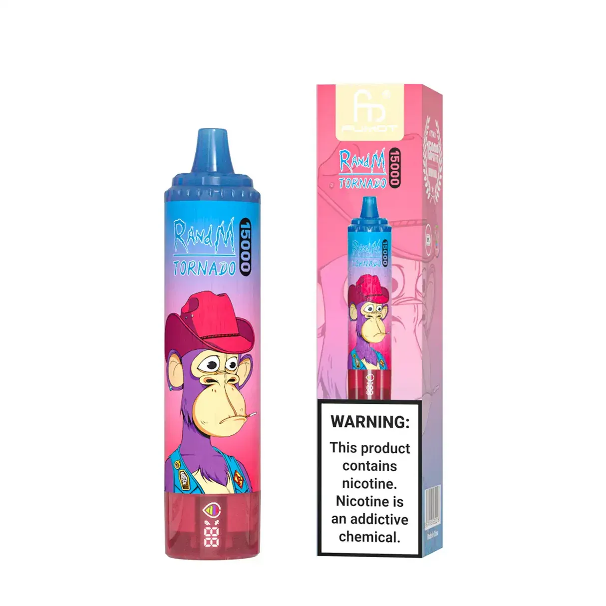 FUMOT Tornado 15K Rechargeable Disposable Vape – Mixed Berry - Vaba Vape-Shop