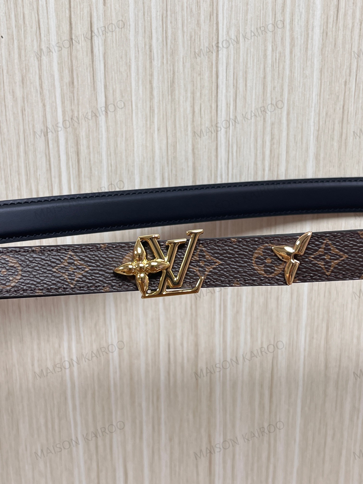 Louis Vuitton LV Flower Combo Reversible Slim Belt 2.0 - KAIROO