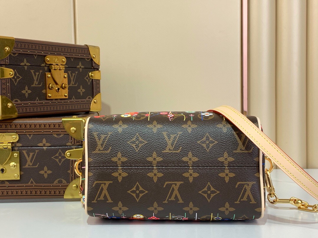 Louis Vuitton  SPEEDY BANDOULIÈRE 20 handbag m46234 M14175 sunflower