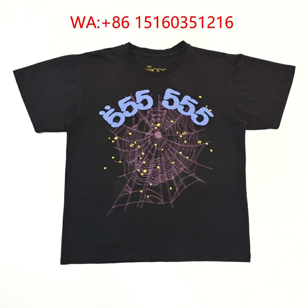 1:1 SP5DER WORLDWIDE T-shirt 01 Collection for men, Streetwear tee