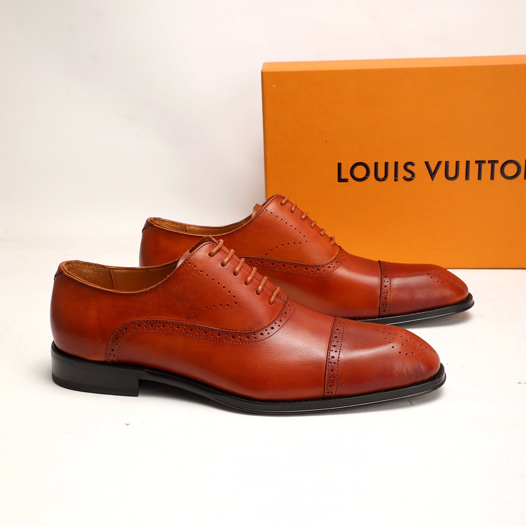 Men's LV Lace-up dress Shoes