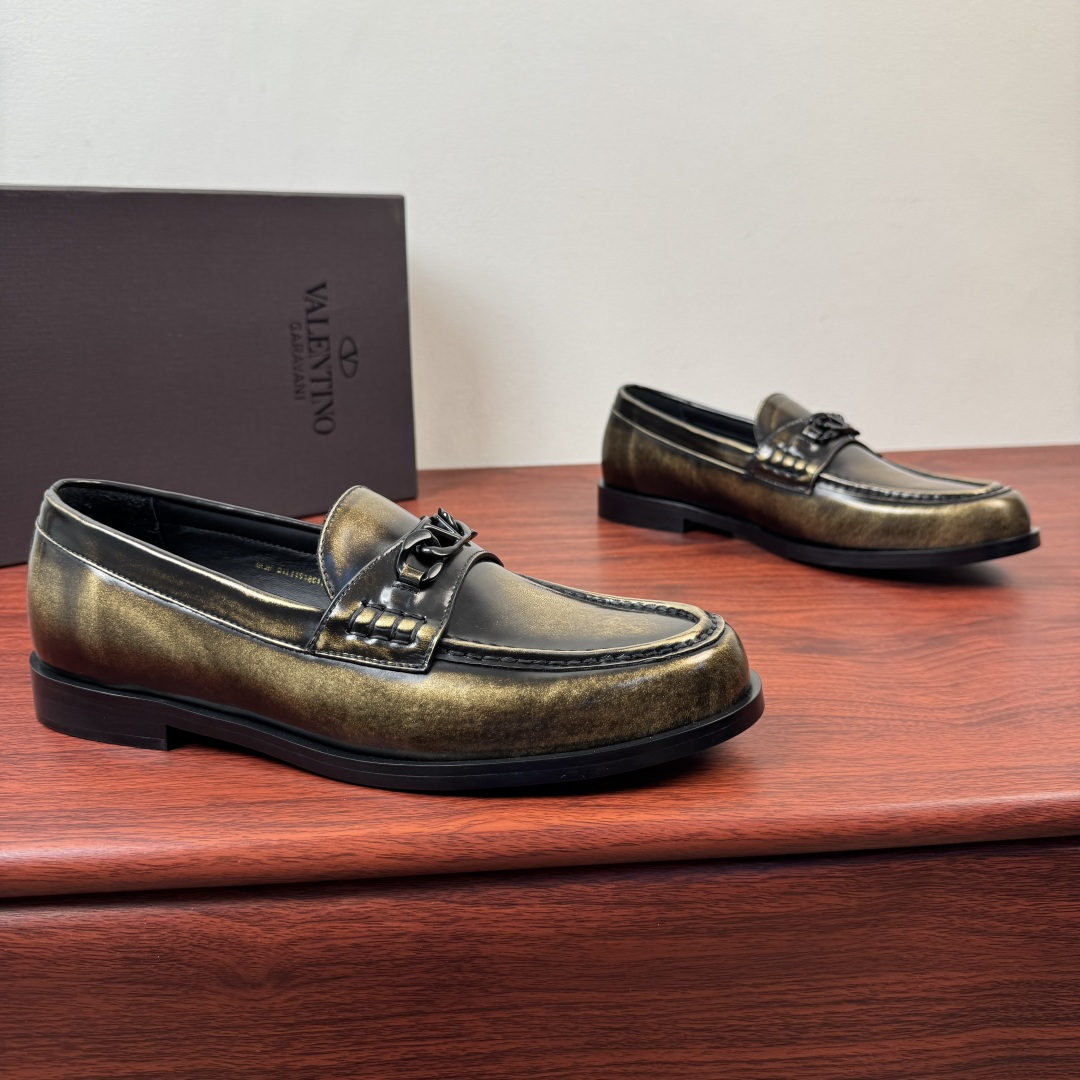 Valentino Men's Leather Loafer
