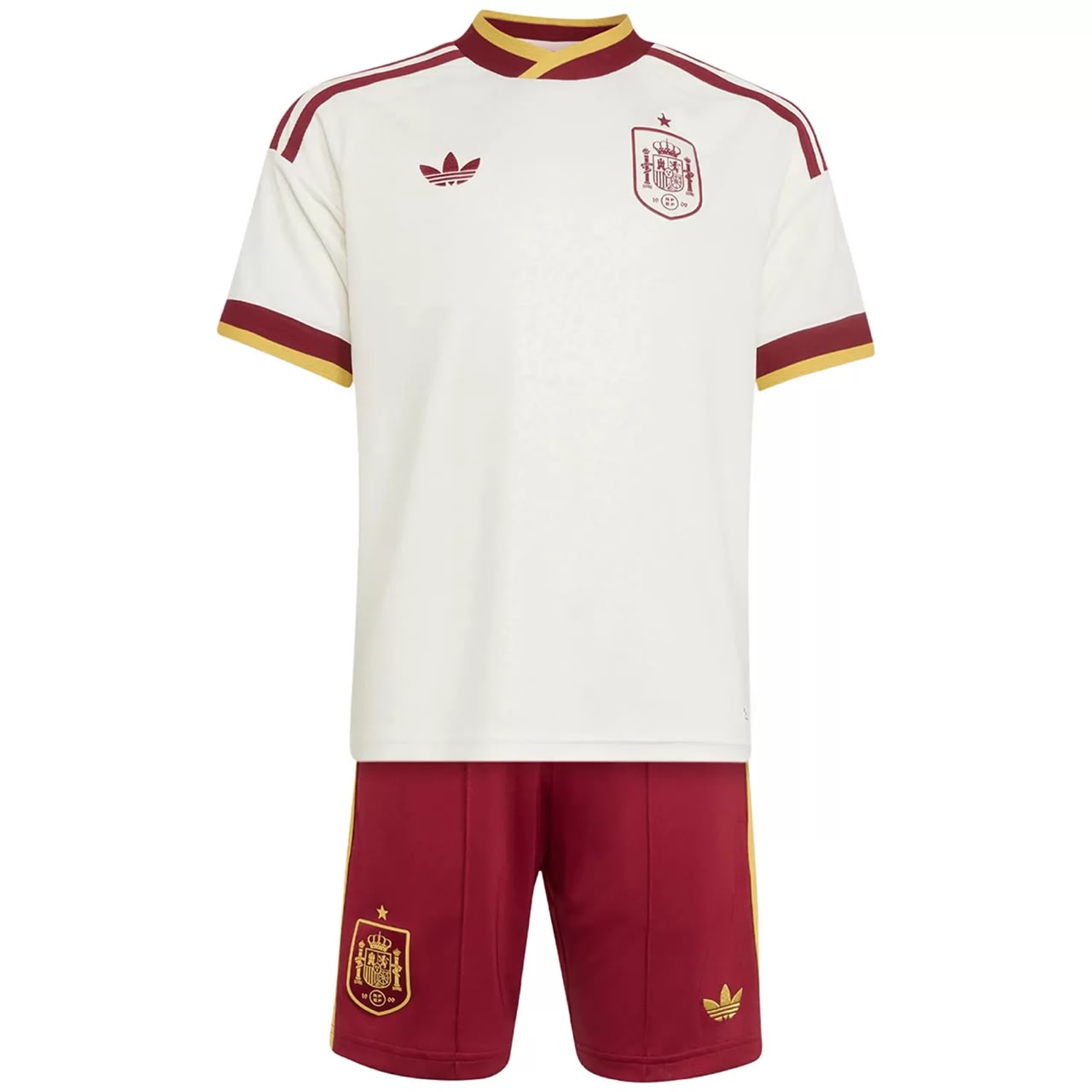 Kids Spain Away Jersey Suit World Cup 2026