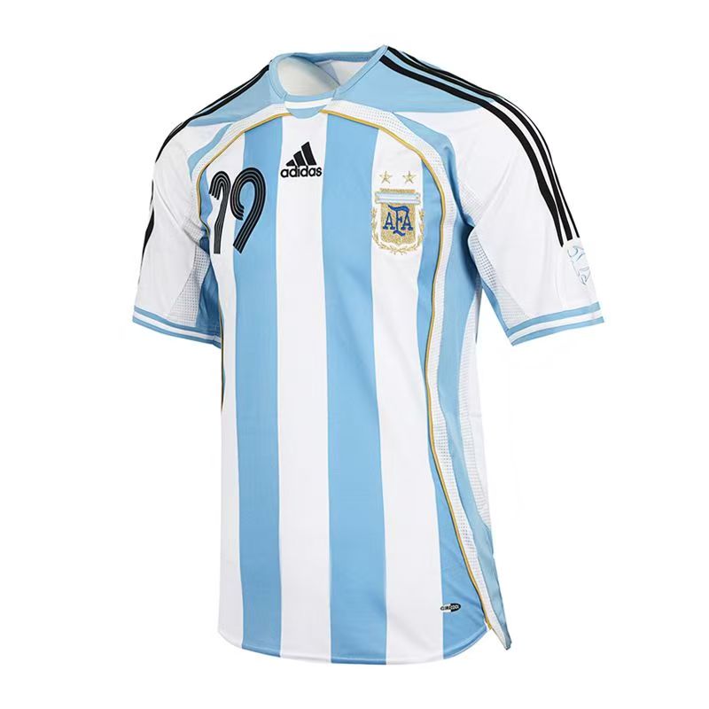 Argentina Home Retro Jersey 2005/06