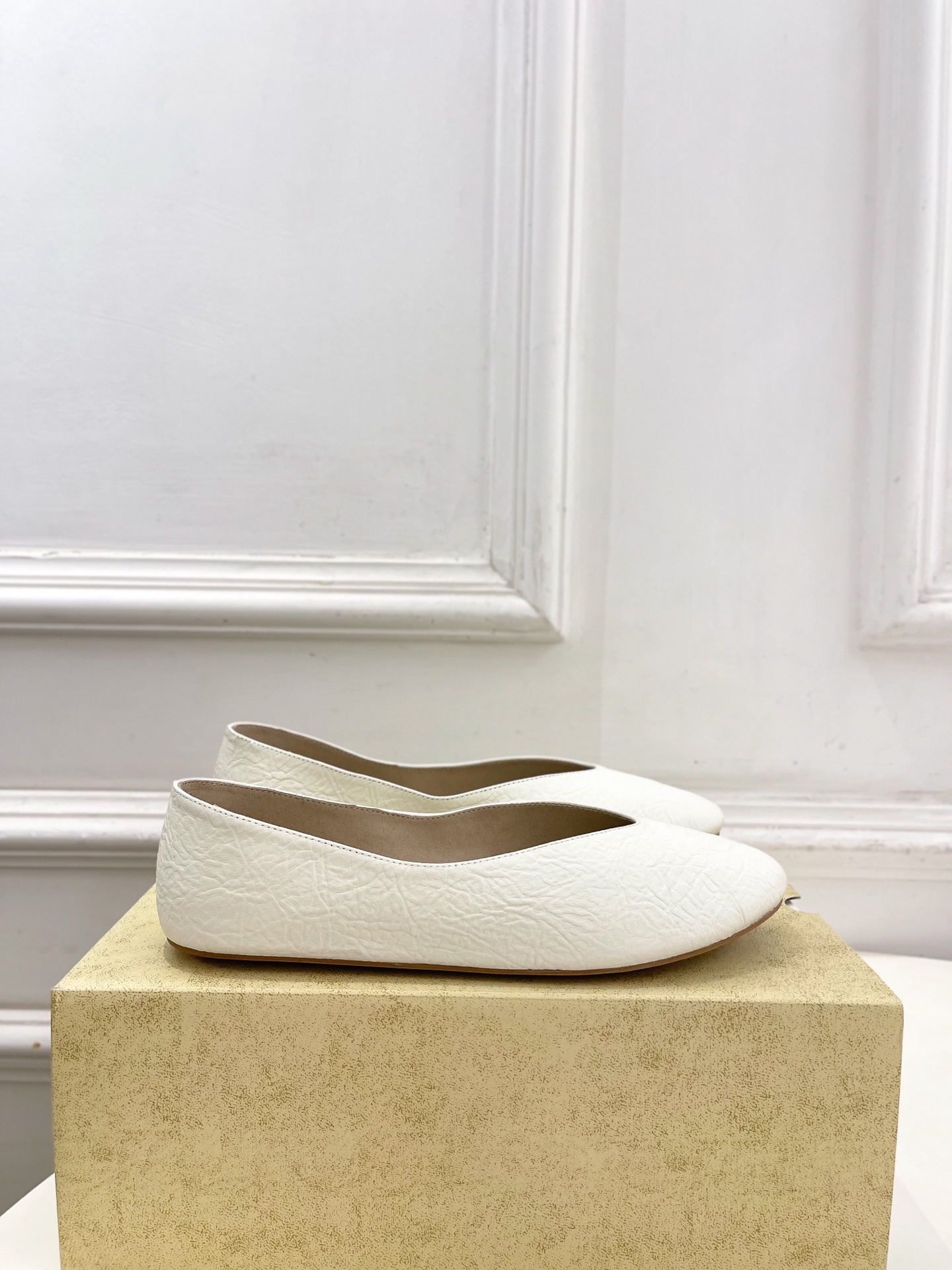 The Row Ponti Lambskin Ballet Flat
