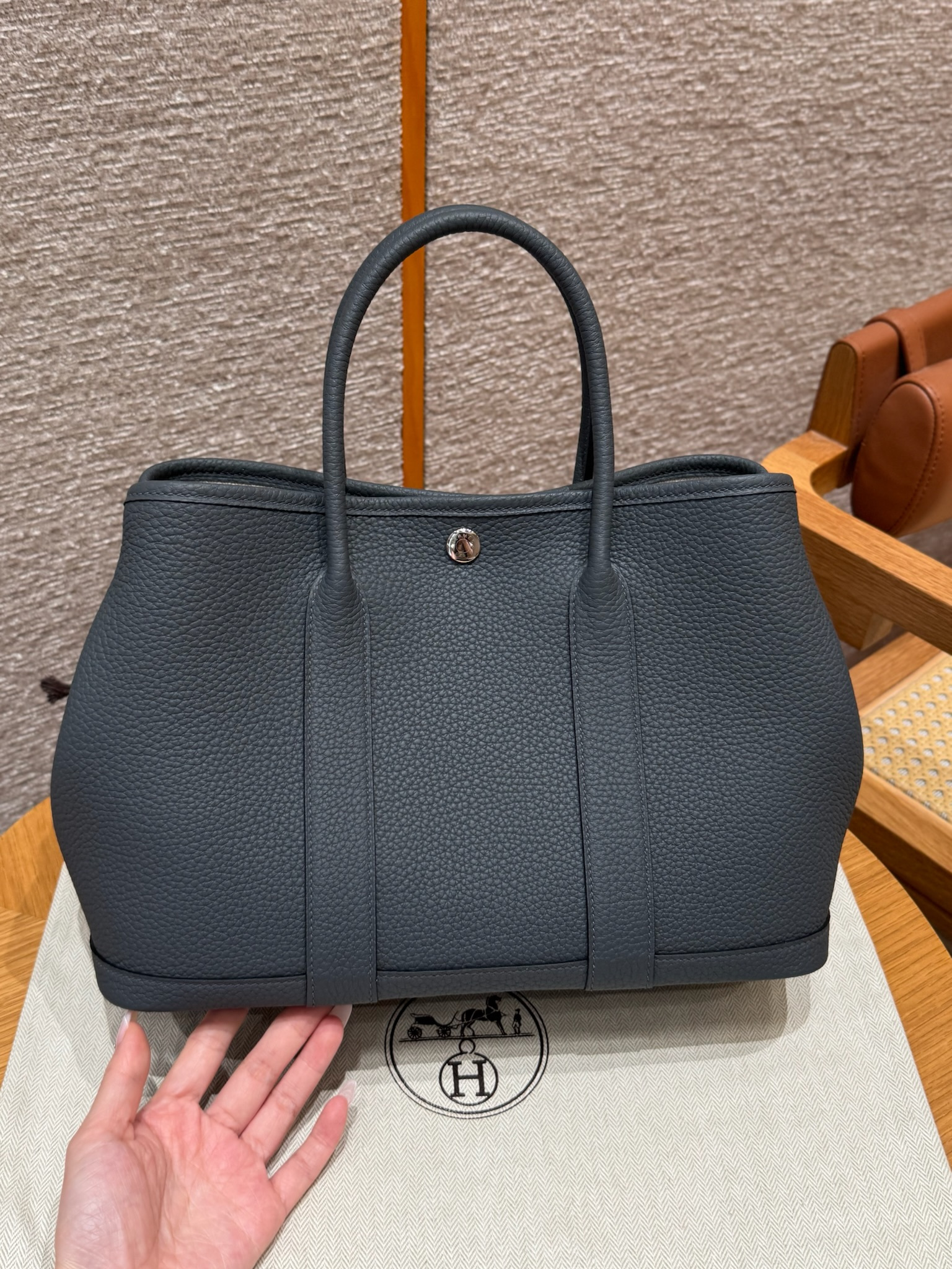 Hermes Ardoise Negonda Garden Party 30 TPM