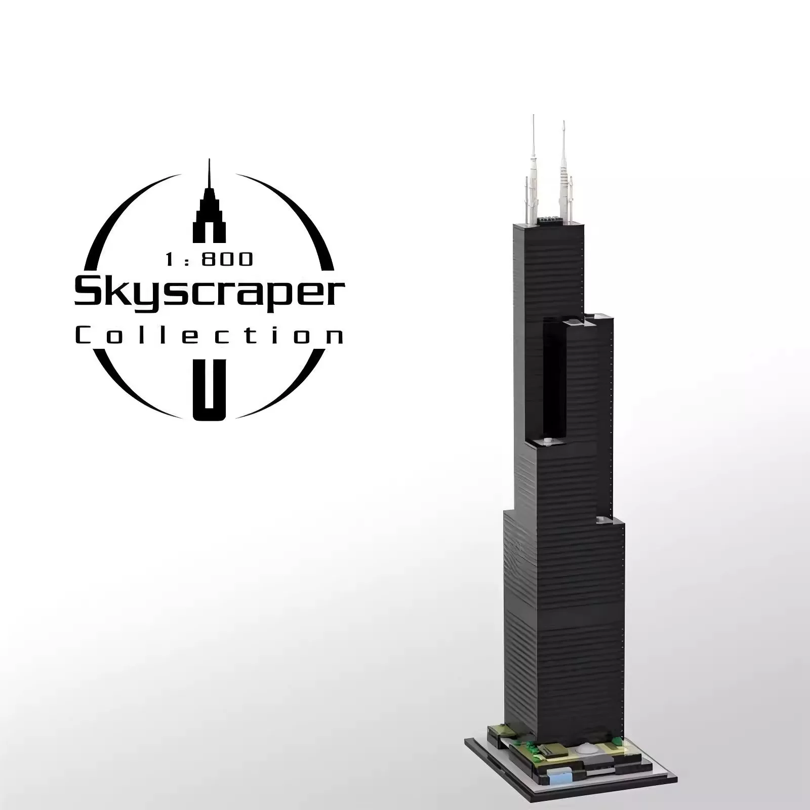 MOC 127024 - Willis Tower 1:800 Scale
