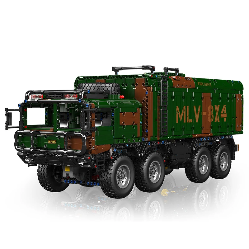 MOULD KING 20044 - Box Style 8x4 Missile Vehicle(Dynamic Version)