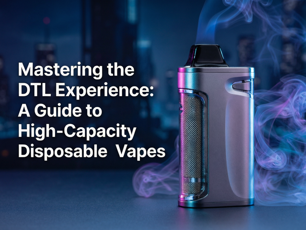 Mastering the DTL Experience: A Guide to High-Capacity Disposable Vapes