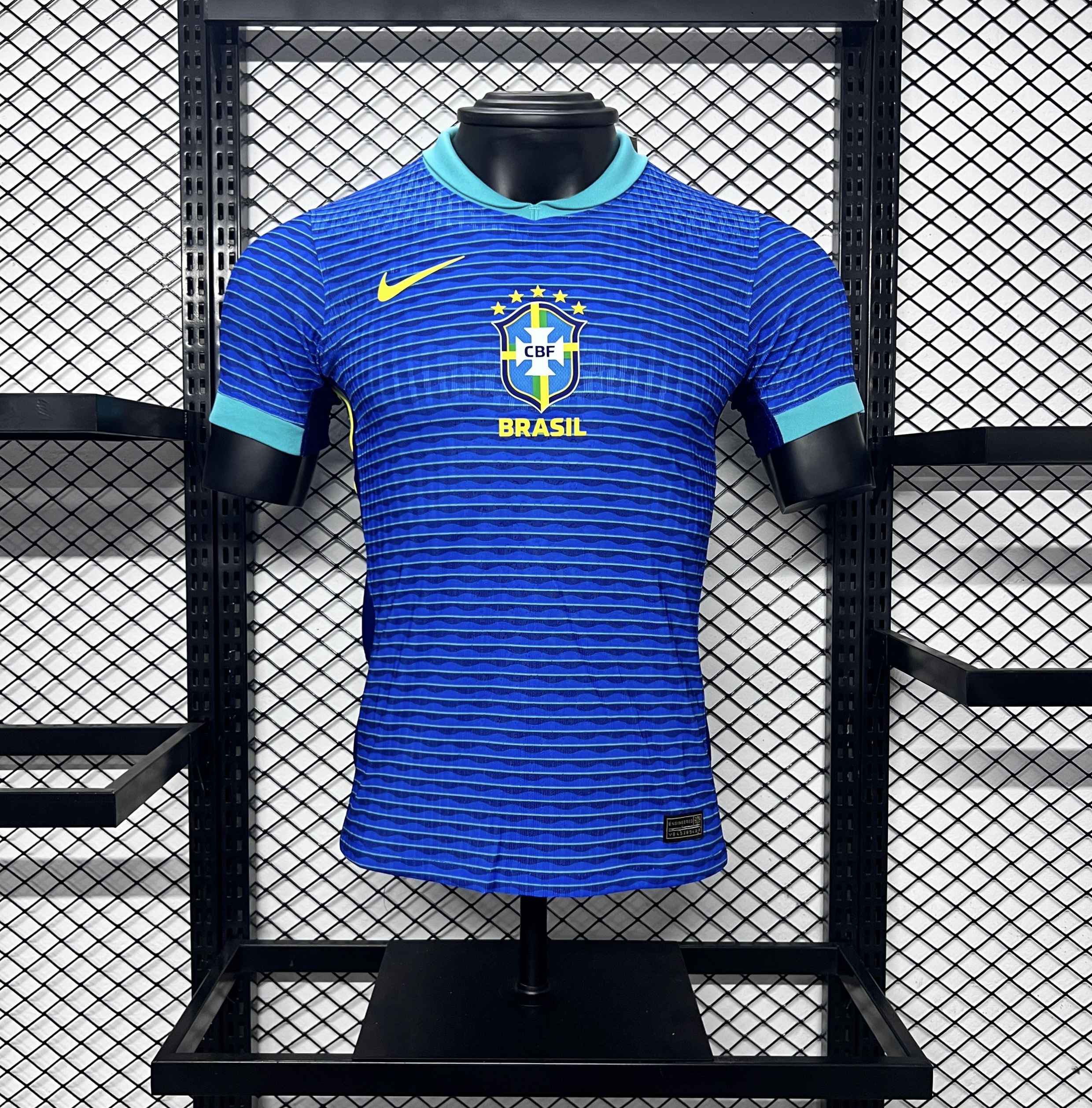 Player Version  Brazil 24/25 Away Blue