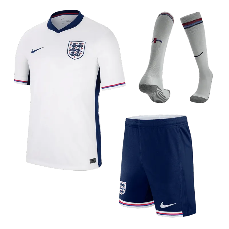 2024 England Home Whole Kit(Jersey+Shorts+Socks) Euro