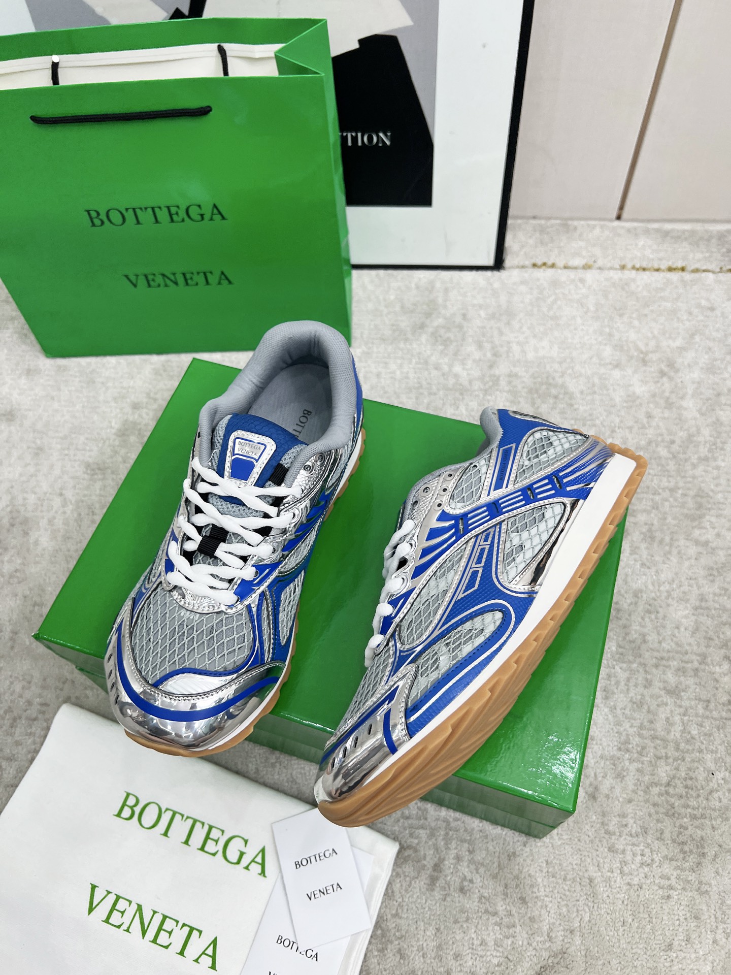 Bottega Orbit Women's Sneaker in Blue