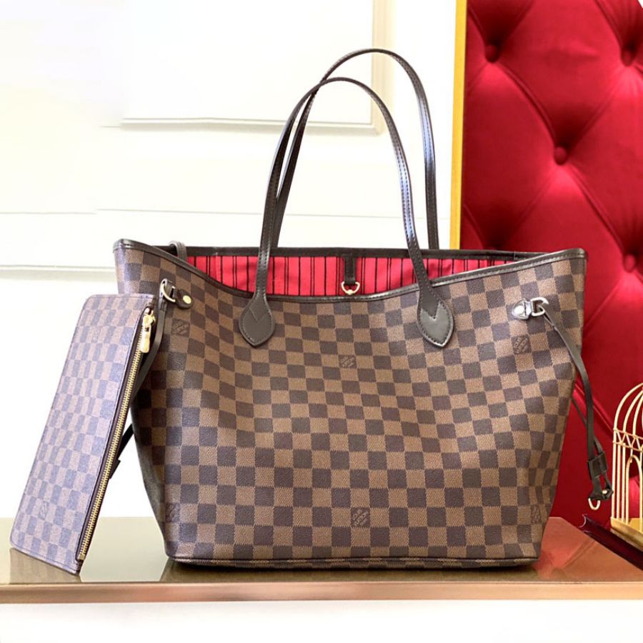 Louis Vuitton LV Neverfull Monogram Damier MM&GM N41357