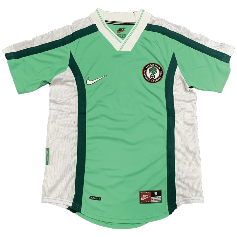 Nigeria World Cup 1998 Retro Jersey Home