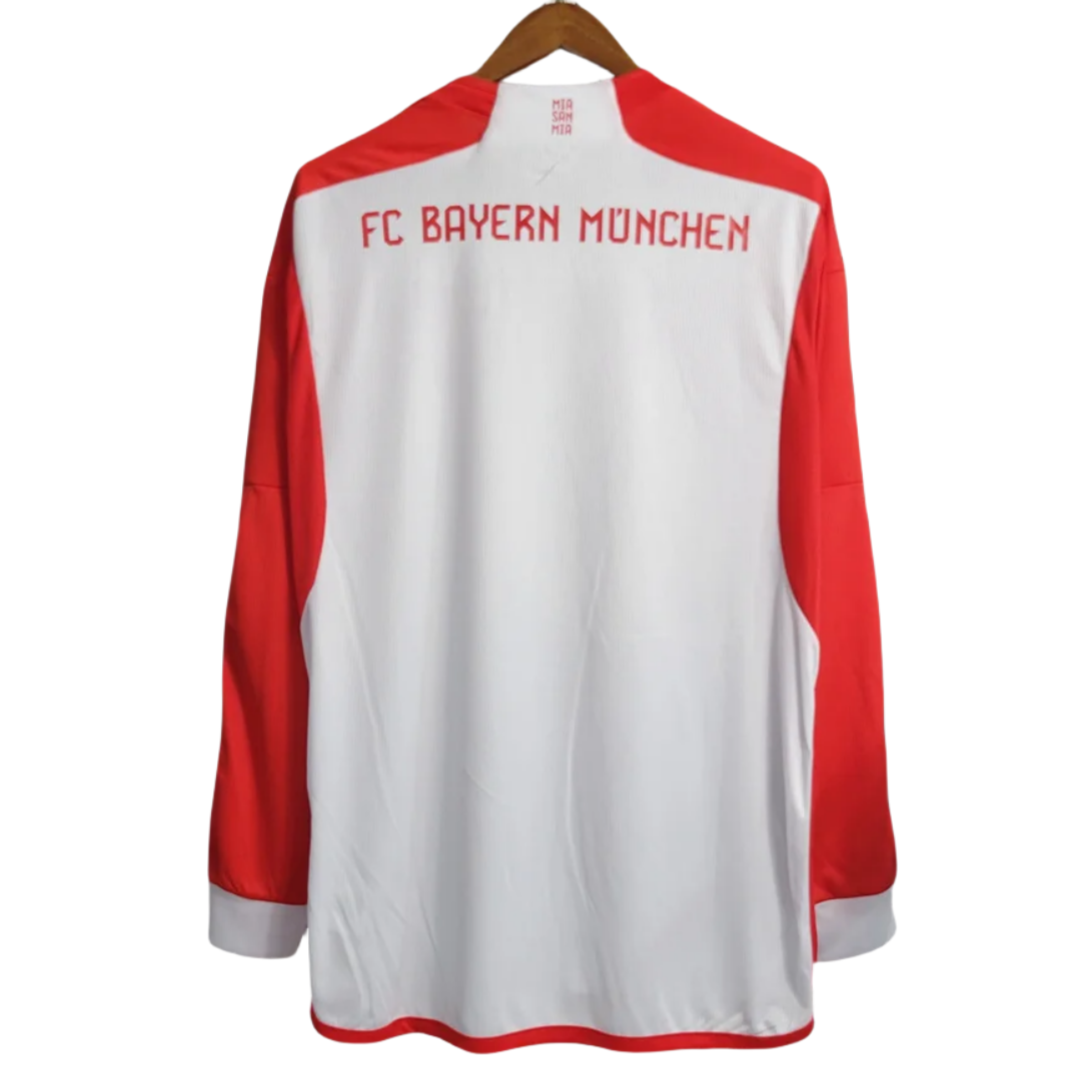 23-24 Bayern Munich Home Long Sleeve Jersey