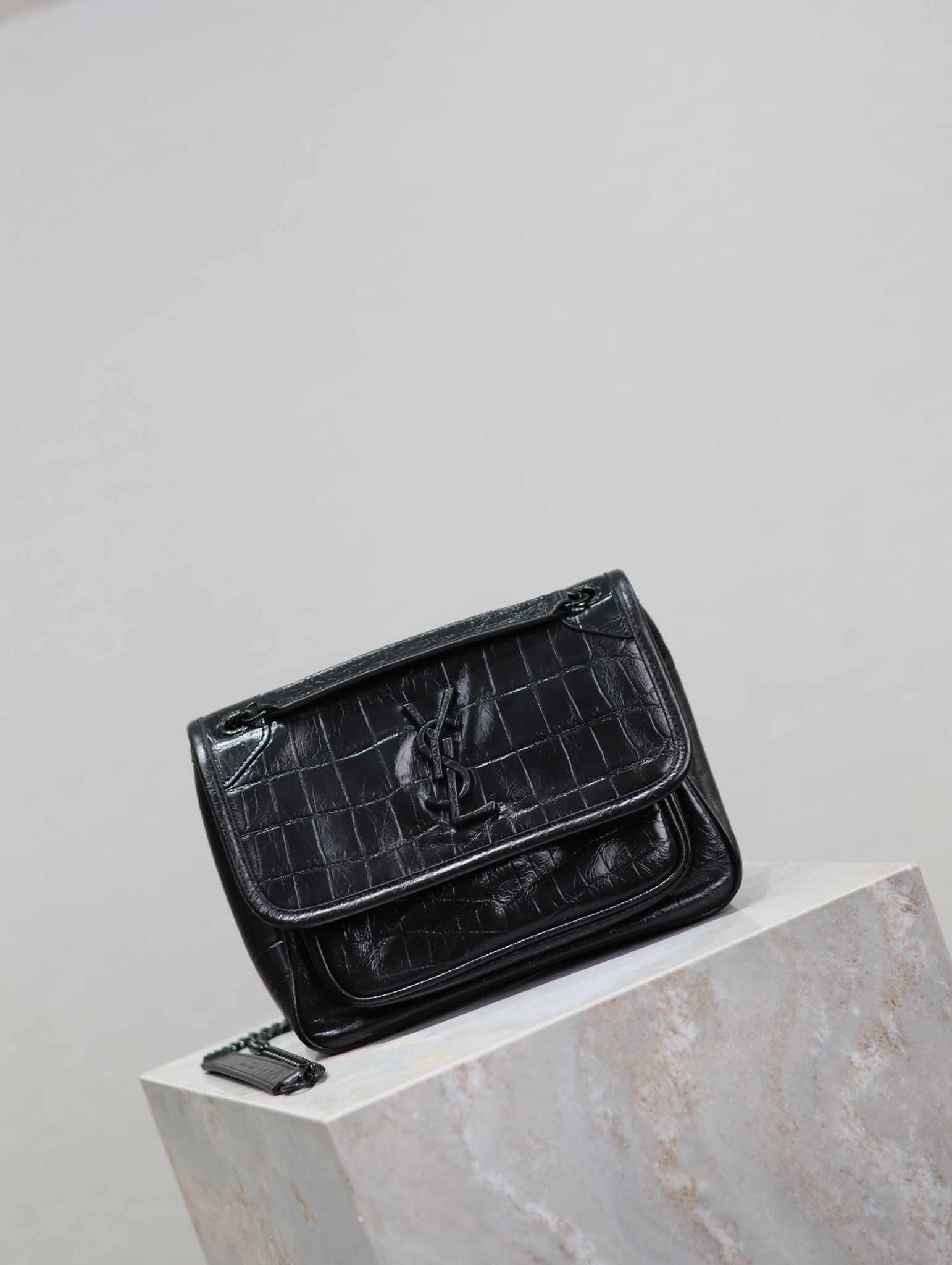 Saint Laurent YSL 10A Handbag Shoulder Bag Top Mirror Quality Version Niki 22cm