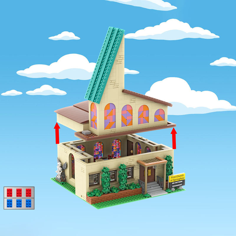 MOC 148028 - Springfield Church