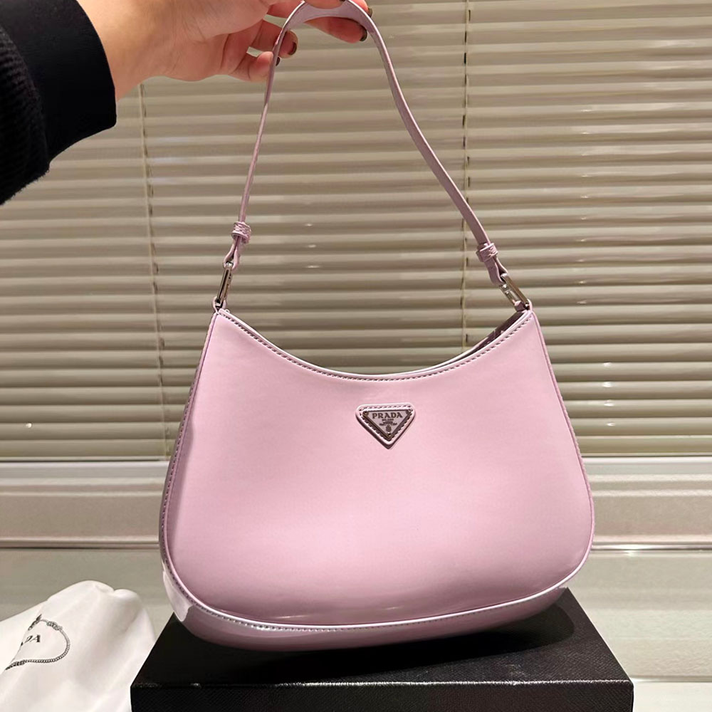 PRADA Calfskin Hobo Bag Shoulder Bag