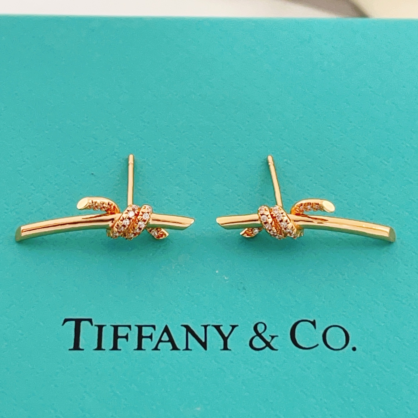 Tiffany Fashion Earrings-Pink Gold