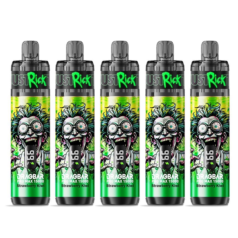 [5-Pack Bundle] Dragbar Pro Max 15K Disposable Vape (2%,15000 Puffs)