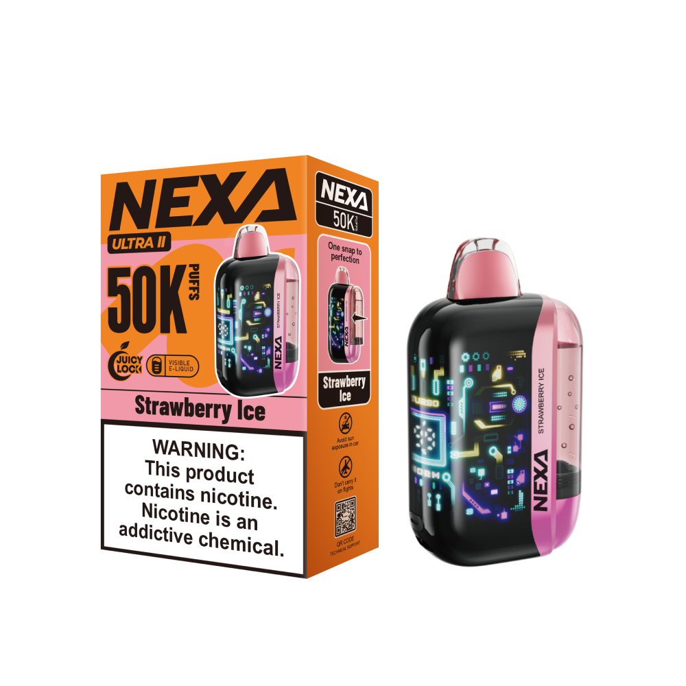 5Pcs Nexa Ultra II 50K 5% 20mL