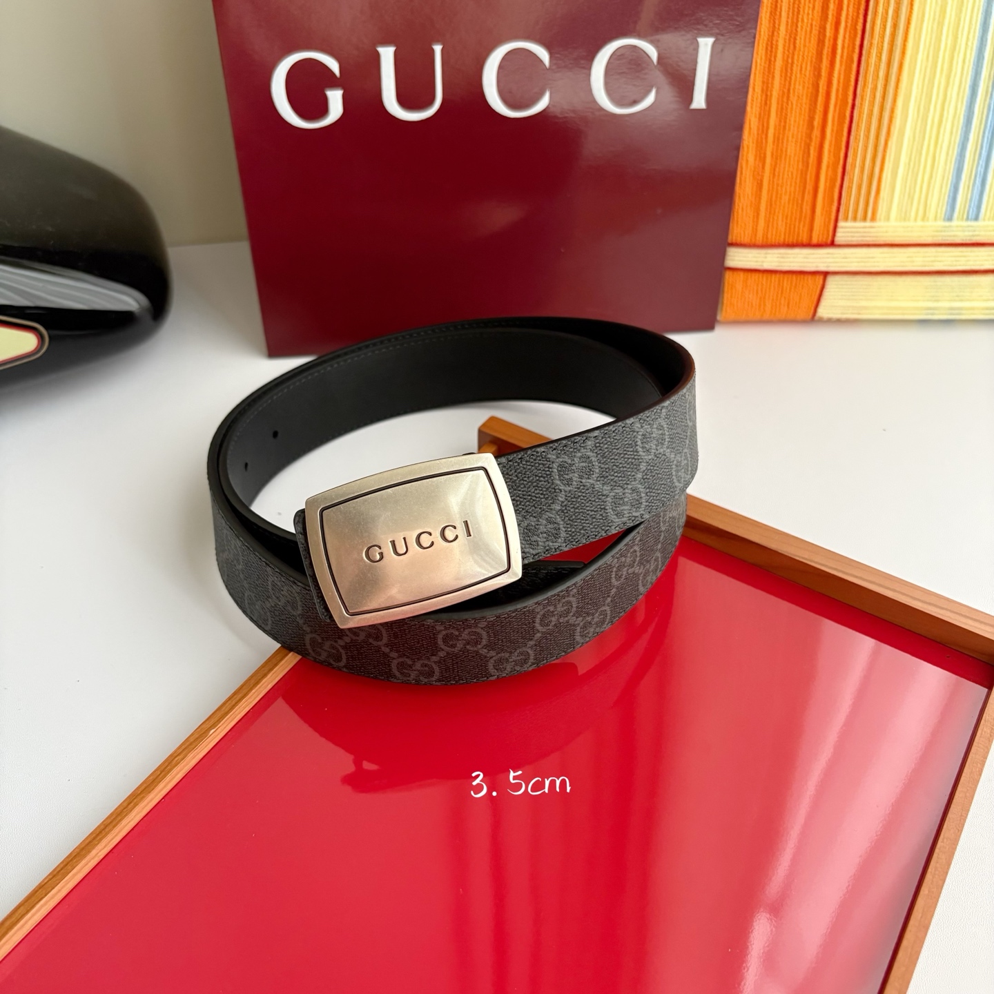 Gucci Belt with plaque buckle